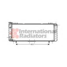 60212002 SCHLIECKMANN Радиатор, охлаждение двигателя