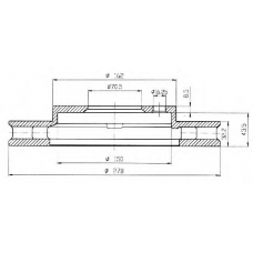 BDC4797 QUINTON HAZELL Тормозной диск