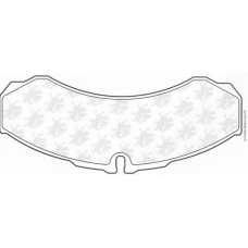 BP1074 QH Benelux Комплект тормозных колодок, дисковый тормоз