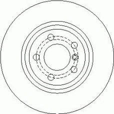 6978 10 KAWE Тормозной диск