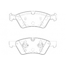 WBP23922A WAGNER LOCKHEED Комплект тормозных колодок, дисковый тормоз