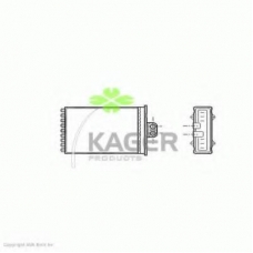 32-0086 KAGER Теплообменник, отопление салона