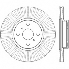 562452BC BENDIX Тормозной диск
