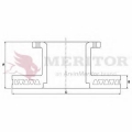 MBR5015 MERITOR Тормозной диск
