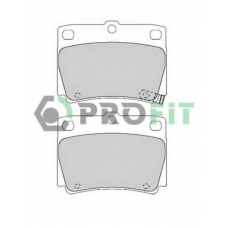 5000-1570 PROFIT Комплект тормозных колодок, дисковый тормоз