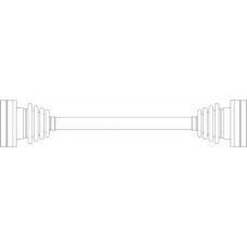 WW3235 General Ricambi Приводной вал