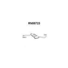RN55723 VENEPORTE Предглушитель выхлопных газов