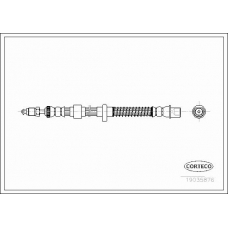 19035876 CORTECO Тормозной шланг