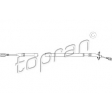 109 811 TOPRAN Трос, стояночная тормозная система