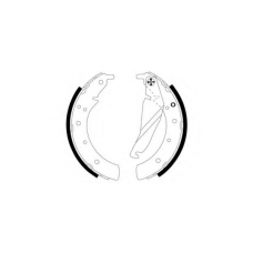 MFR194 MINTEX Комплект тормозных колодок