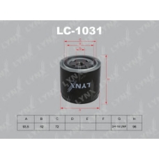 LC-1031 LYNX Фильтр масляный