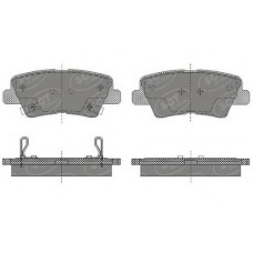 SP 629 SCT Комплект тормозных колодок, дисковый тормоз