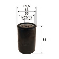 586021 VALEO Масляный фильтр