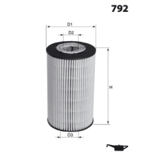 ELH4451 MECAFILTER Масляный фильтр