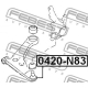0420-N83<br />FEBEST<br />Несущий / направляющий шарнир